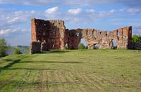 Ludza castle ruins