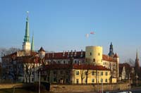 Riga Order castle from the west