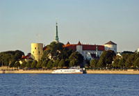 Riga castle from southwest