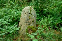 Abavmuiza Cross stone