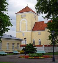Ventspils castle from the north