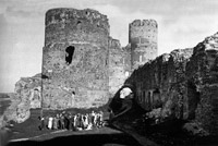 Castle of Bauska in 1920ies