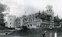 Renovation of Edole castle after 1906