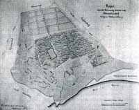Development plan of Hartmann manor, 1873.