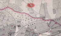 Janmuiza in the map from 1876