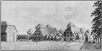 Gravenheide manor in 1796