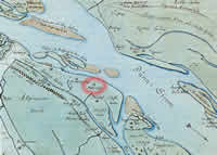 Mellera muiža kartē, 1700.gads