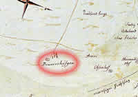 Brauerhofgen in map of Riga, 1700