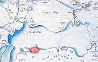 Suzi in the map from 1701