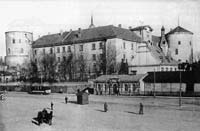 Daugava facae of Riga castle in beginning of 20th century