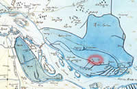Beķermuiža 1701.gada kartē